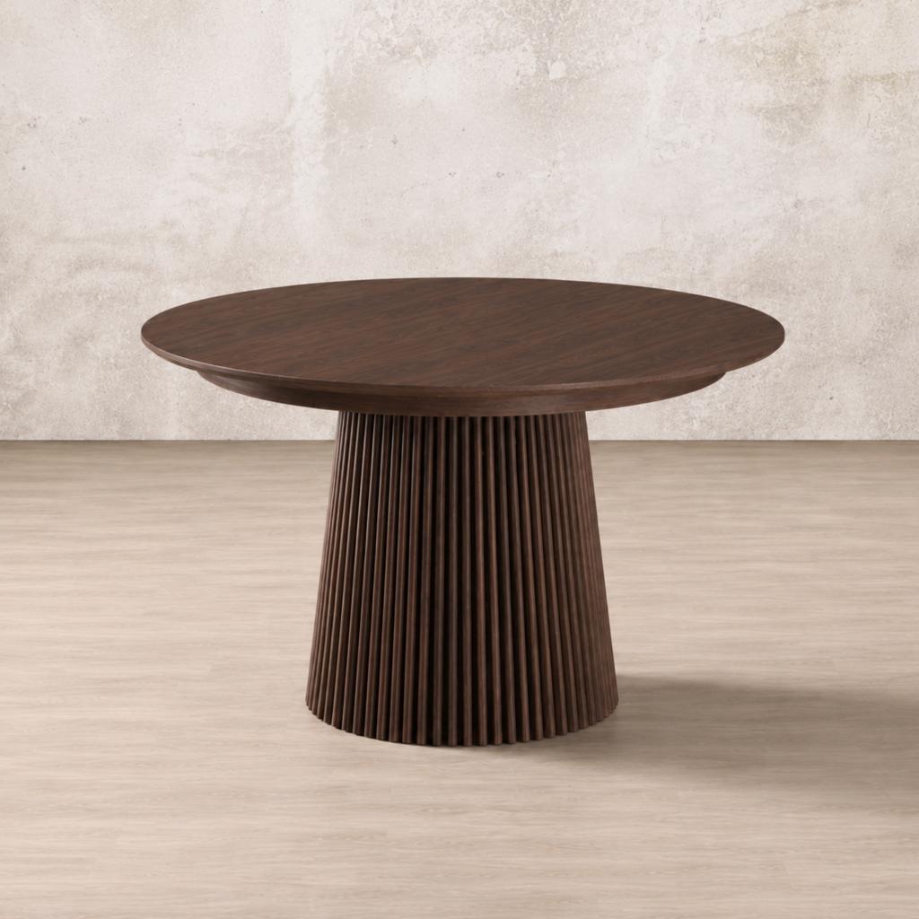 Campbell Dining Table - Walnut | Leather Gallery