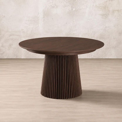 Campbell Dining Table  - Walnut | Leather Gallery