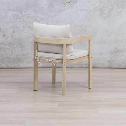 Carenero Natural Ash Frame Oatmeal Dining Set