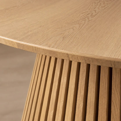 Camden Wood Dining Table - Natural | dining tables, wood dining table, round dining table, 6 seater dining table