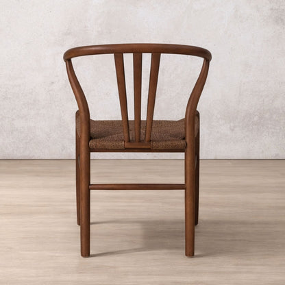 Elara Dining Chair - Leather Gallery - Walnut